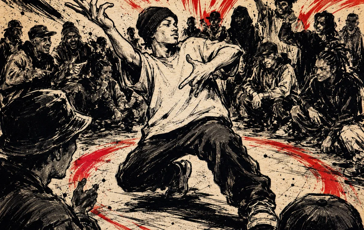 Original battle illustration