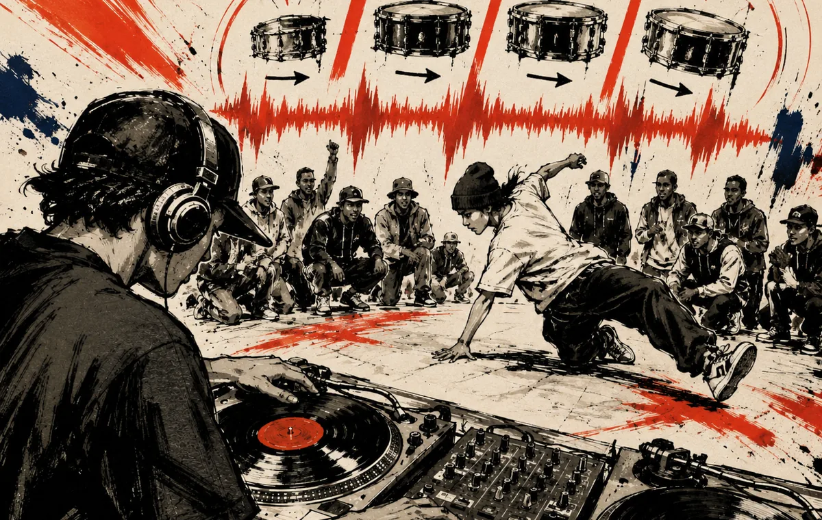 Original DJ illustration