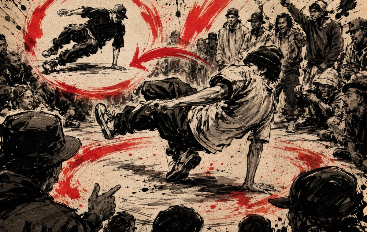 Original gesture illustration