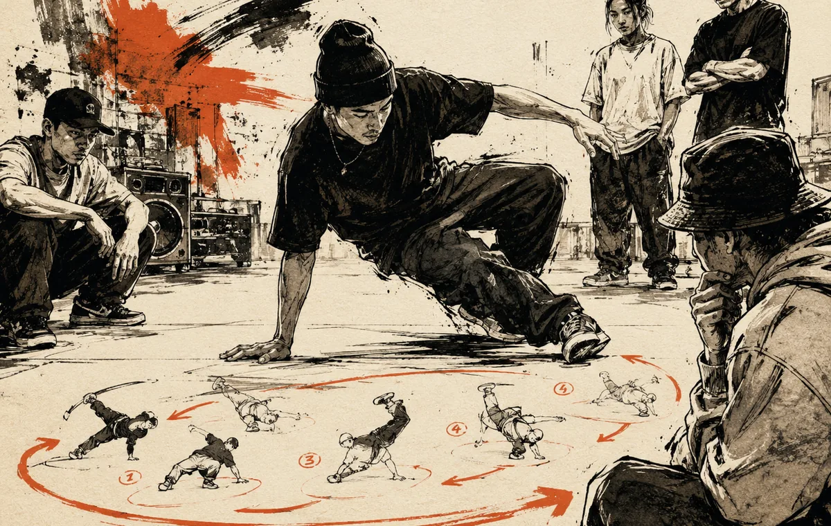 Original set practice sequence illustration