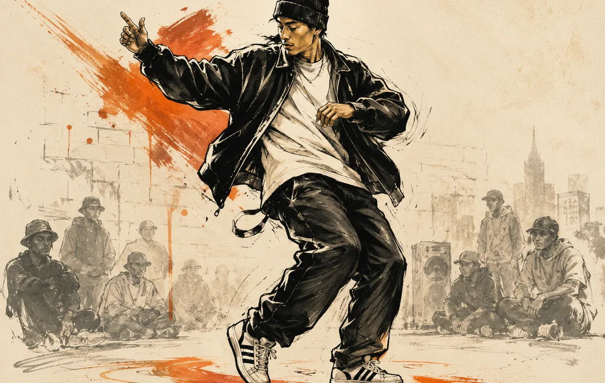 Original toprock illustration