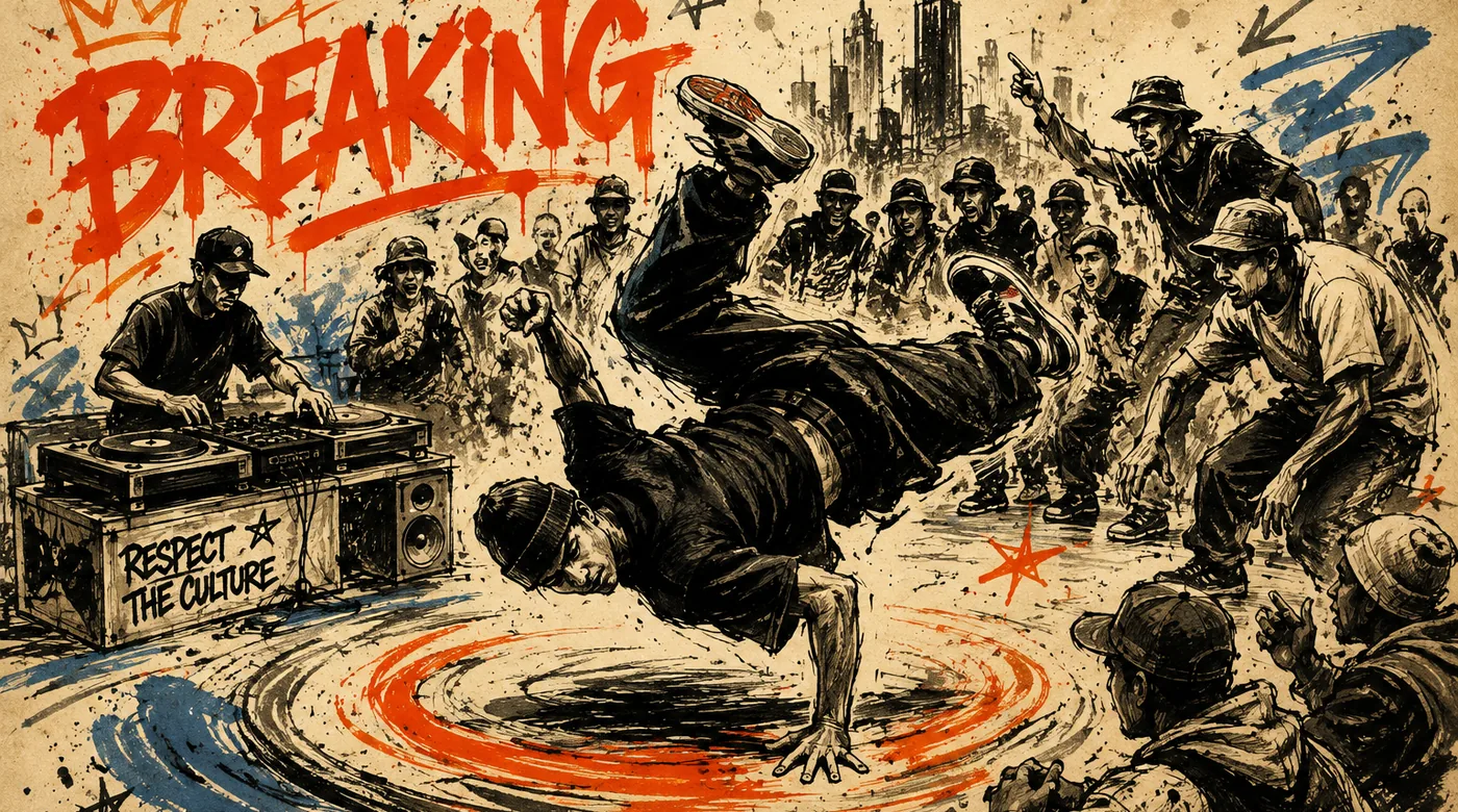 Original illustration for breaking basics and culture